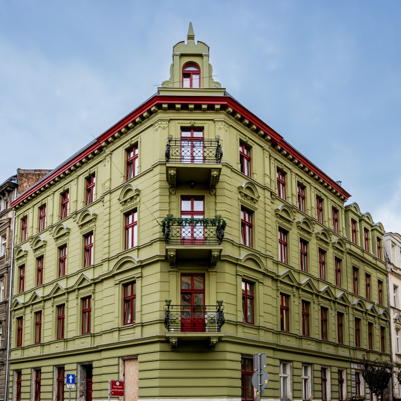 Wizualizacja kamienicy Rybaki 23, Kwiatowa 12
